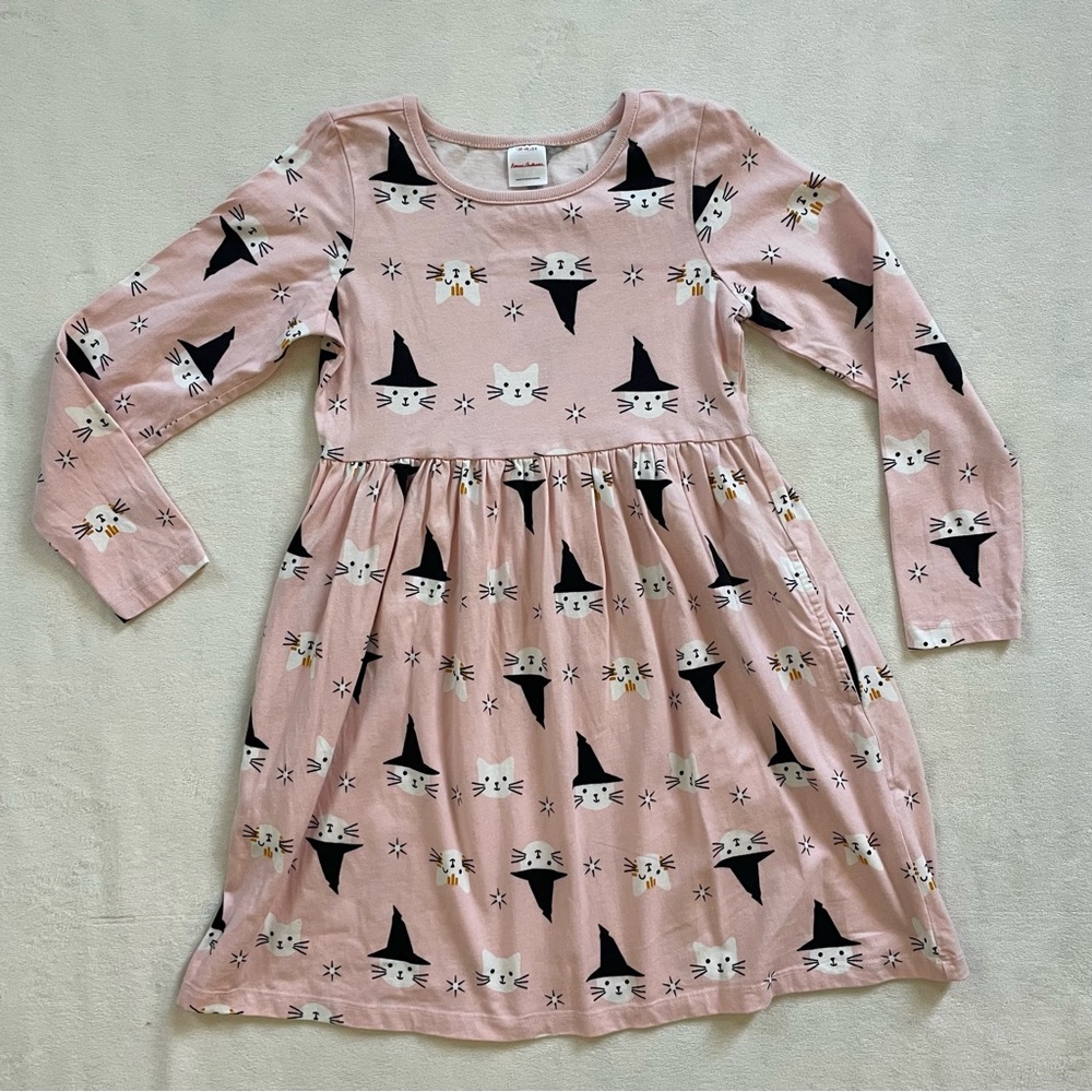 Hanna Andersson Halloween Cat Dress